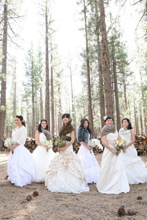 bride-in-woods