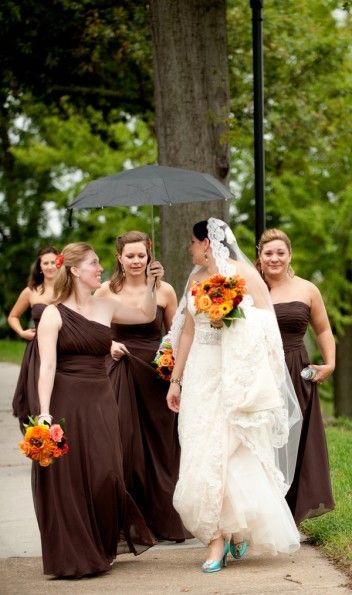 brown-bridesmaid-dresses