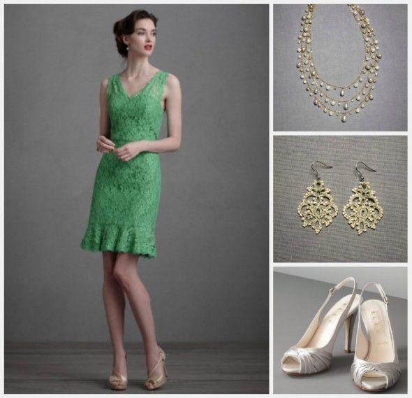 green-bridesmaid-dress-idea