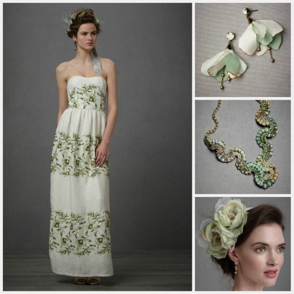 green-wedding-inspiration-for-bride