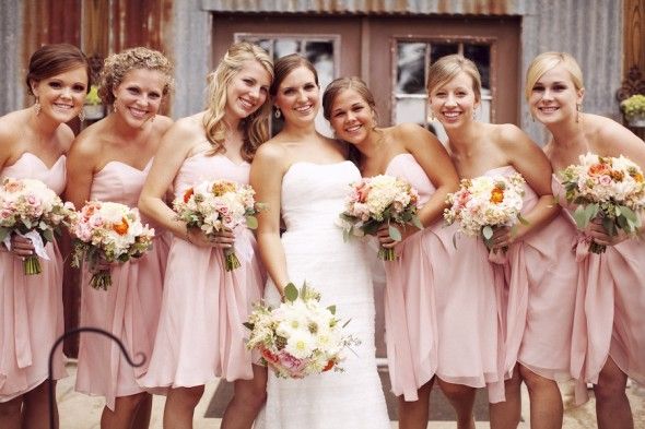 light-pink-bridesmaid-dress