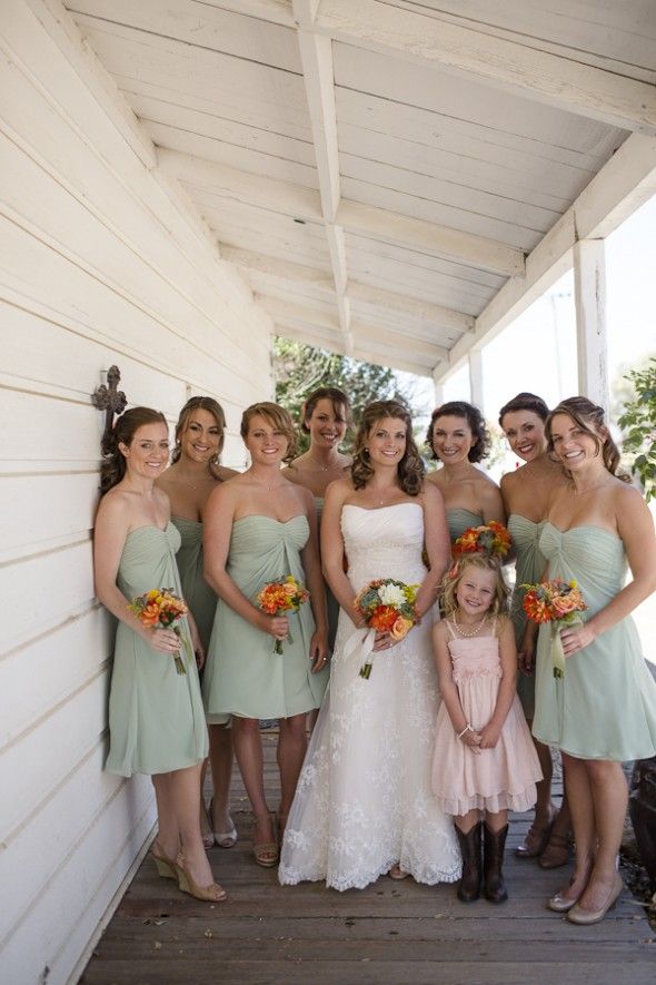country-chic-bridesmaid-dress
