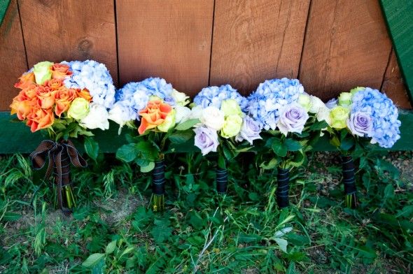 hydrangea-bridesmaid-bouquet