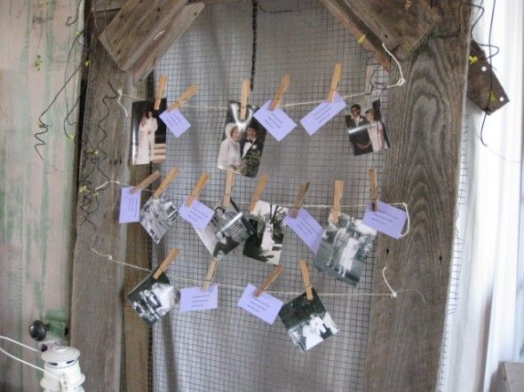 hanging-pictures-at-wedding