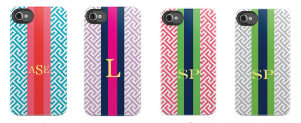 monogrammed iphone cases