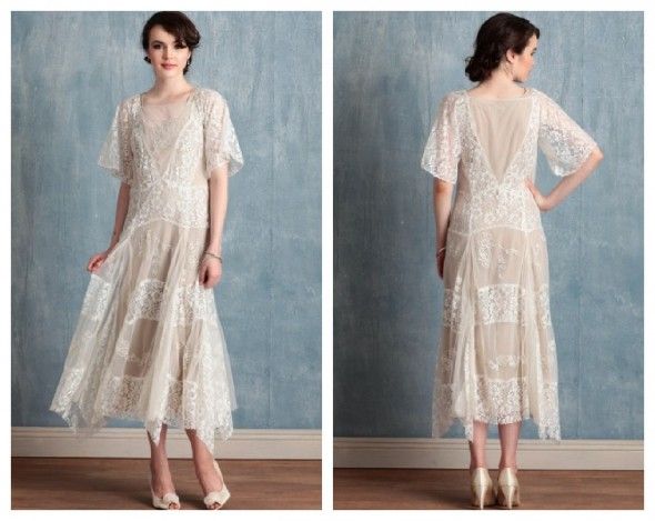 vintage-lace-wedding-gown