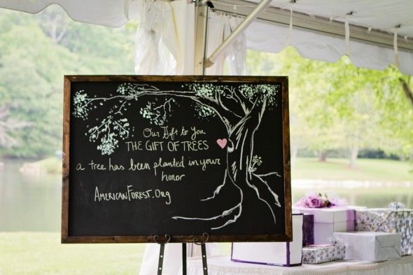 wedding chalkboard