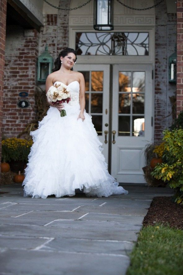 A bride at the New Haven lawn club in New Haven Connecticut 