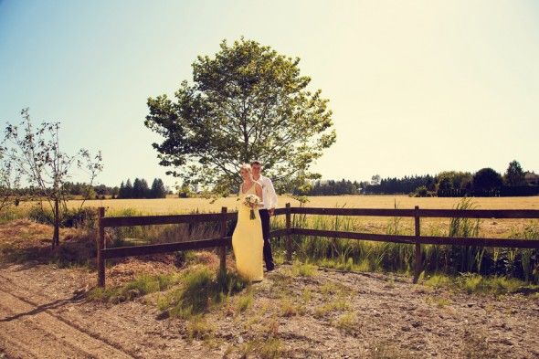 Country Chic Wedding In Canada