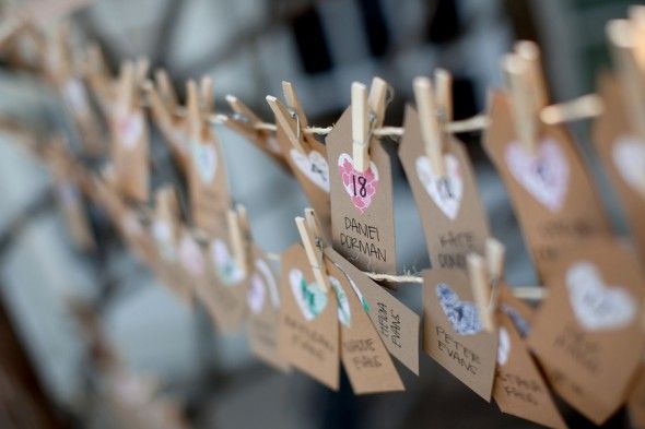 Hanging Place Cards