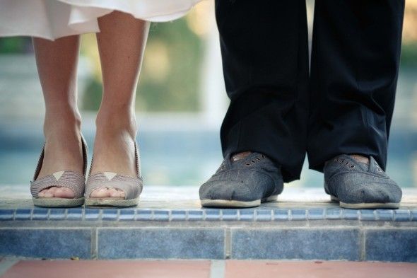 Bride & Grooms Feet