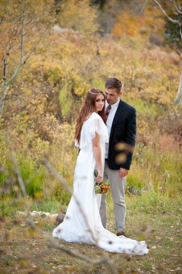 An outdoor Utah rustic wedding 