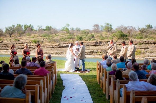 A texas ranch wedding ceremony 