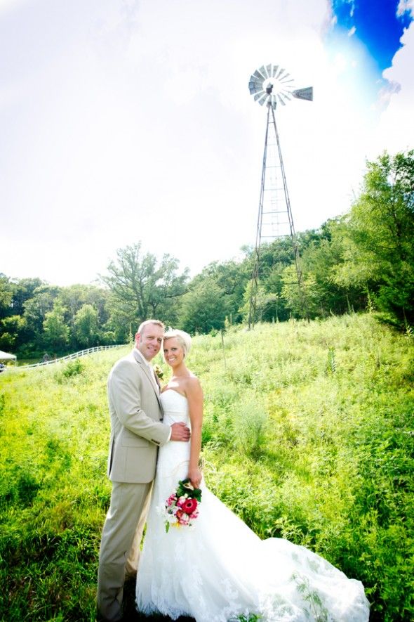 A country style wedding in wisconsin 