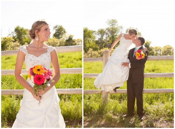 Country Bride And Groom