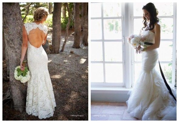 Used wedding gowns you can find online