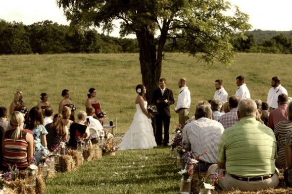 Wedding On A Farm