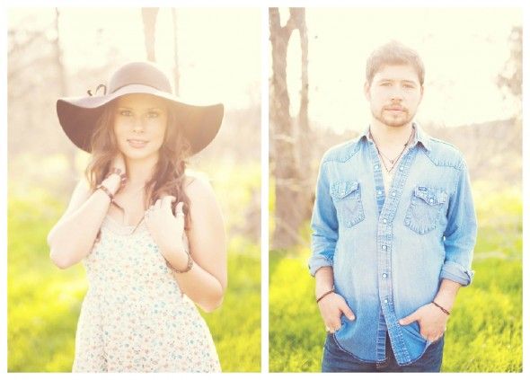 Country Chic Engagement Pictures