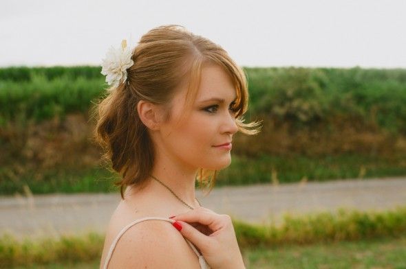 Country Wedding Hairstyle