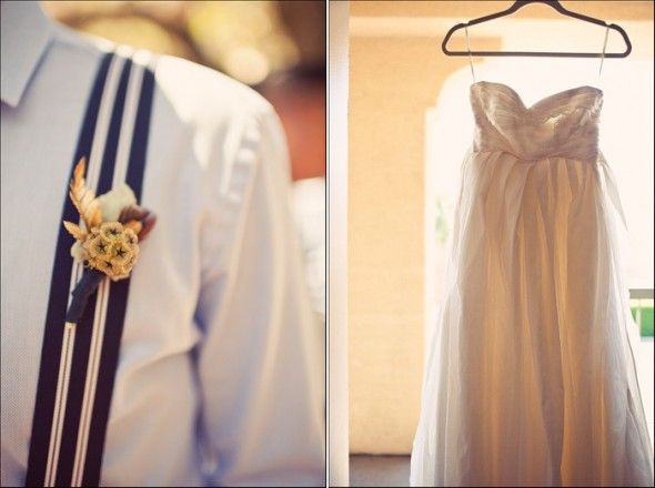 Rustic Vintage Wedding Gown