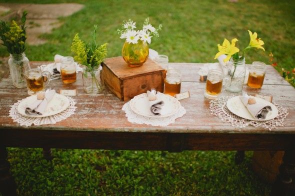Vintage Wedding Table