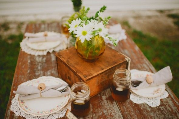 Vintage Wedding Tables