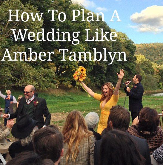 How To Plan A Wedding Like Amber Tamblyn