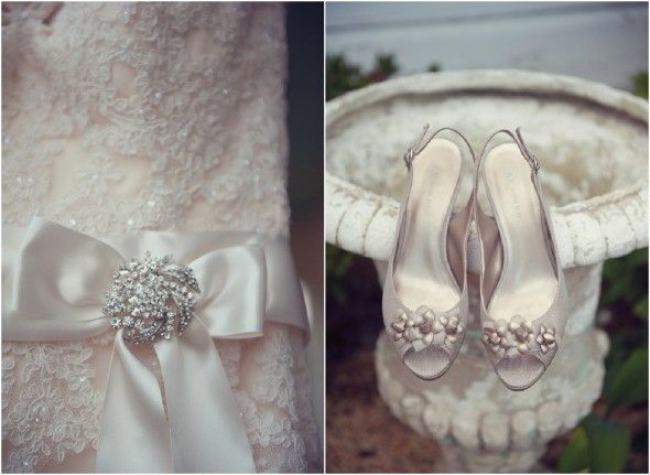 Cream Colored Wedding High Heels