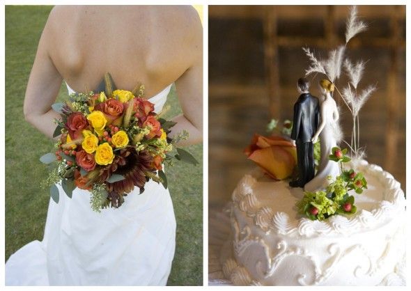 Fall Country Wedding Bouquet