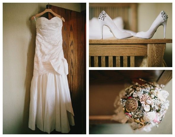 Gown For A Rustic Wedding