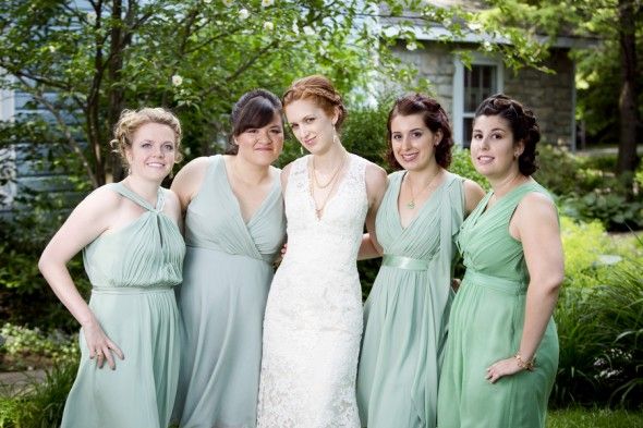 Light Green Bridesmaid Dresses