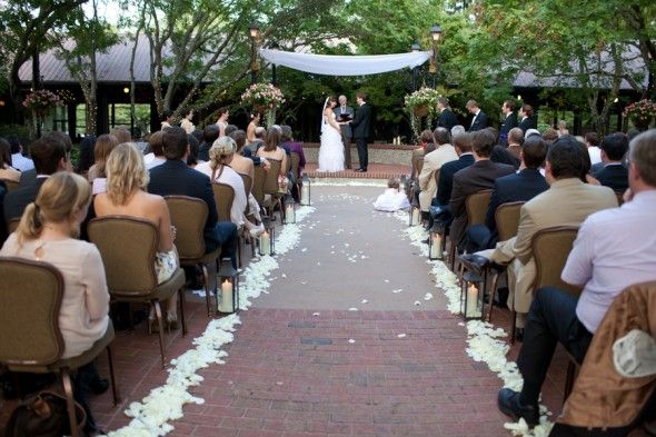 Outdoor Wedding Ceremony North Carolina