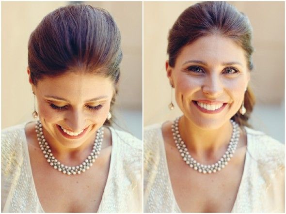 Pearls On Bride