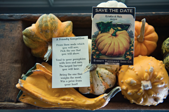 Seed Packet Save The Date