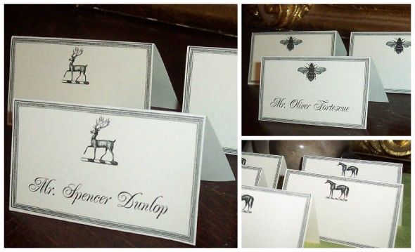 Stag Place Cards