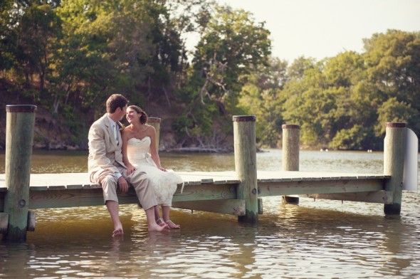 Wedding By A Lake