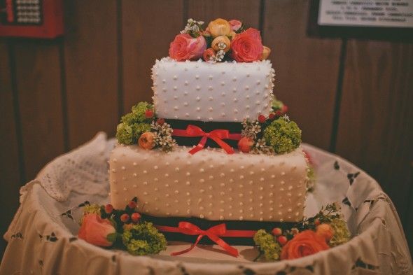 Barn Wedding Cake