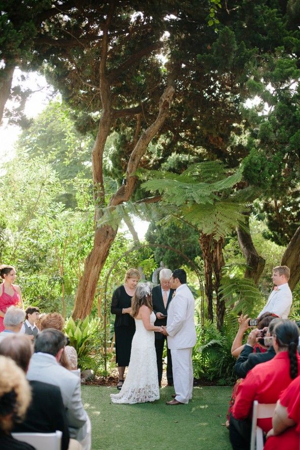 Outdoor CA Wedding Ceremony