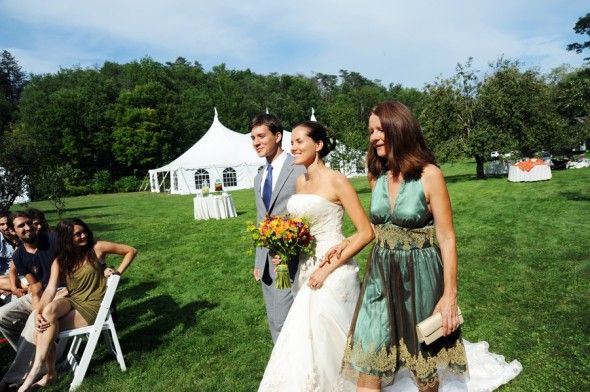 Vermont Wedding Outside
