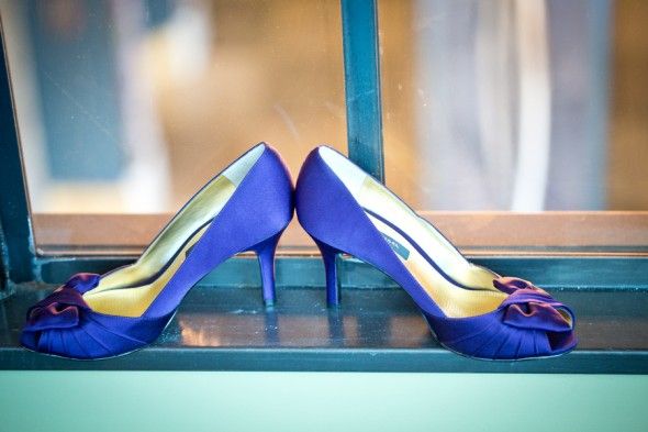 Blue Wedding Heels