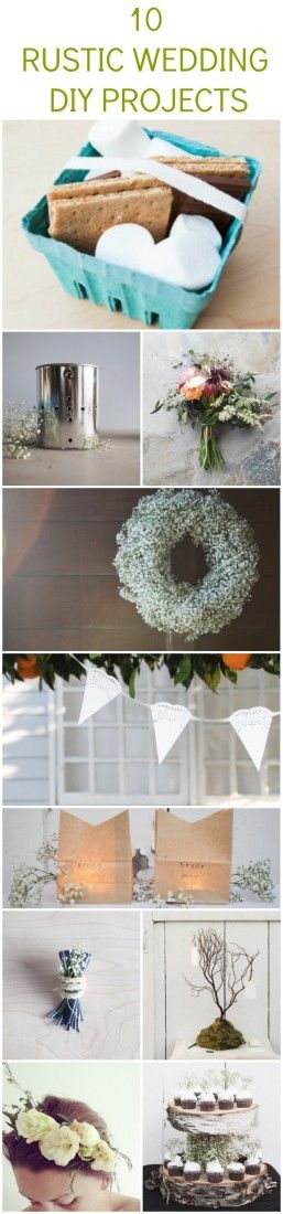 Rustic Wedding Projects To Try