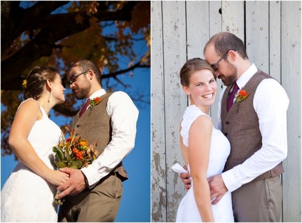 A Rustic Wedding In The Fall