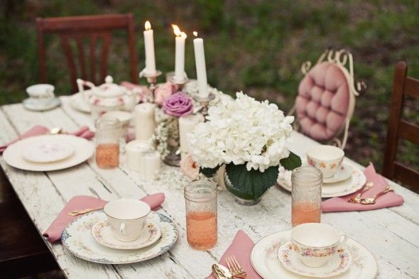 Country Vintage Table Decor