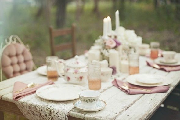 Vintage Chic Wedding Table