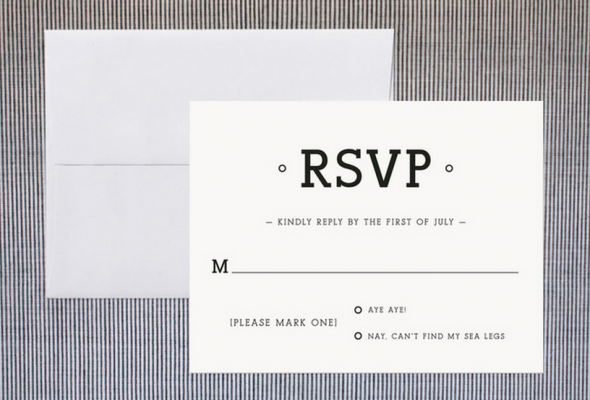Ways to word your rsvp card