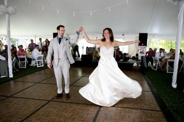 Wedding Tent Dancing