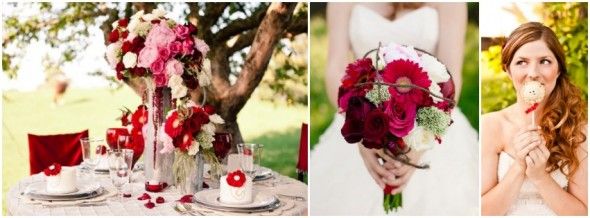 Wedding With Red Color