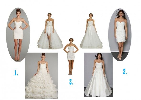 Overskirt Bridal Dresses