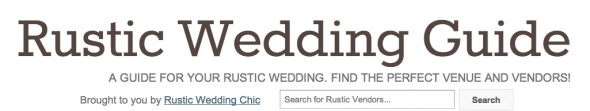 Rustic Wedding Guide