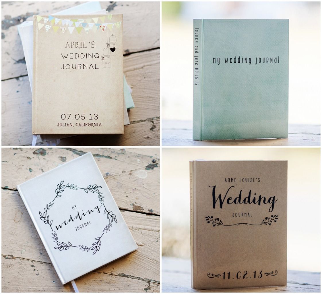 Personalized Wedding Journals